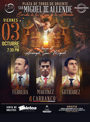 CORRIDA DE LAS LUCES DE LA ALBORADA